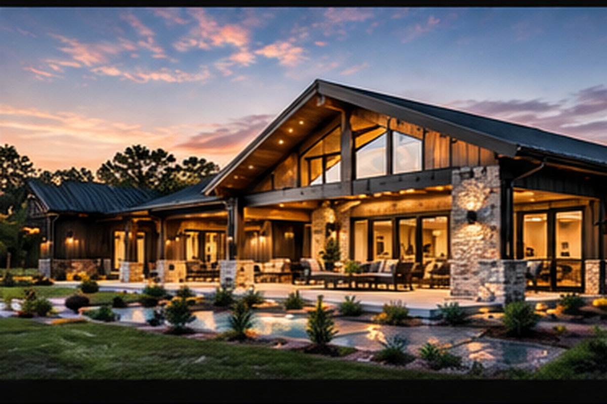 Luxury Texas barndominium