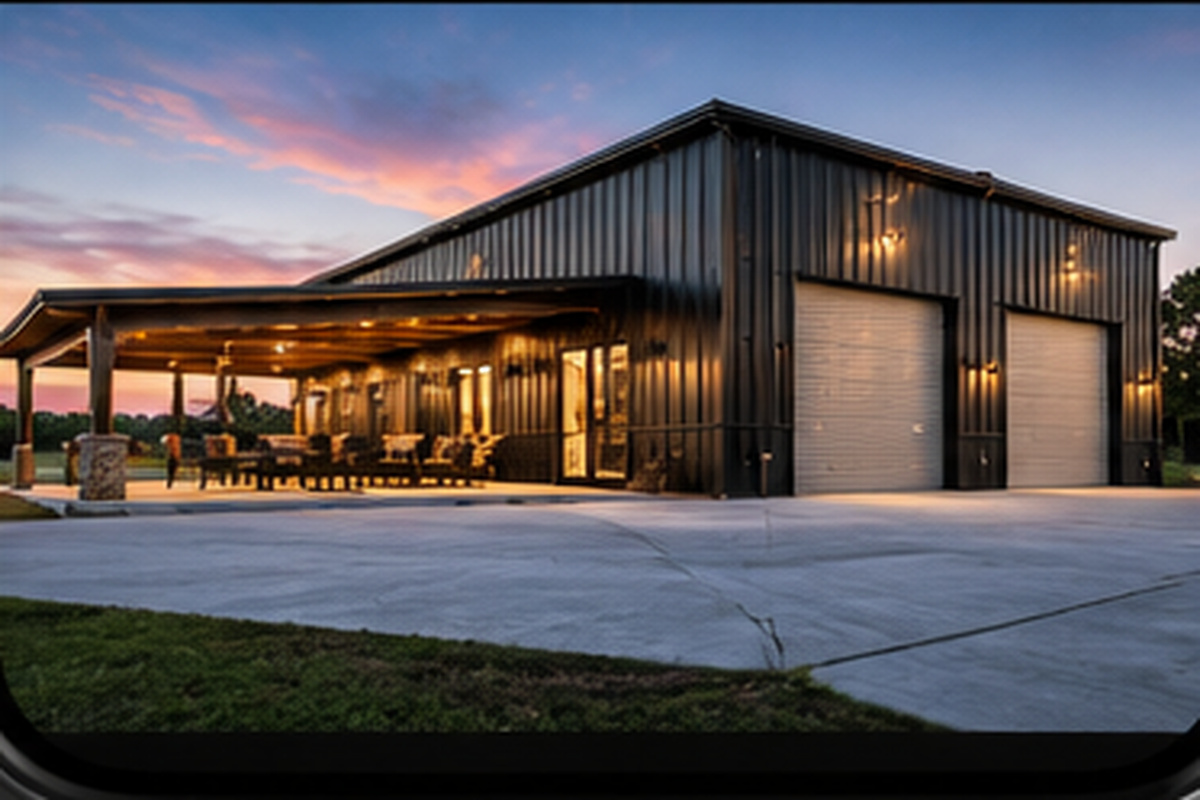 Premium shop-home barndominium
